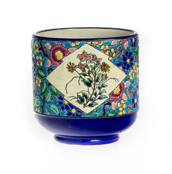 Petit Cache-Pot Céramique 90mm "Mamie D'Amour" - Décoration Plantes Et Cadeau Idéal Pour Grand-Mère