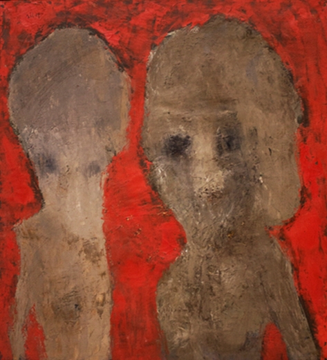 "Figuras" by Hermenegildo Sabat, 1960