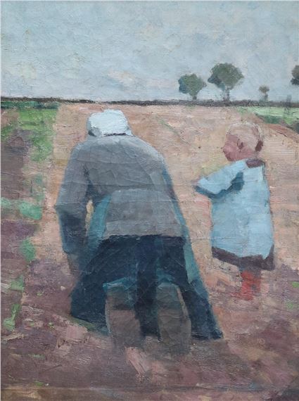 De wiedster by Henry van de Velde, 1887