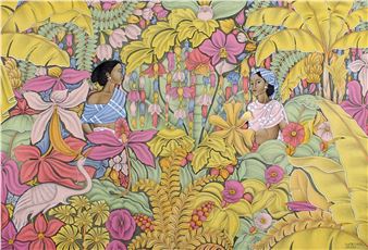 In The Garden - Dewa Putu Bedil