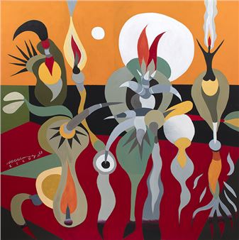 Victor Secuya: Heart Chants - Galerie Joaquin, Podium