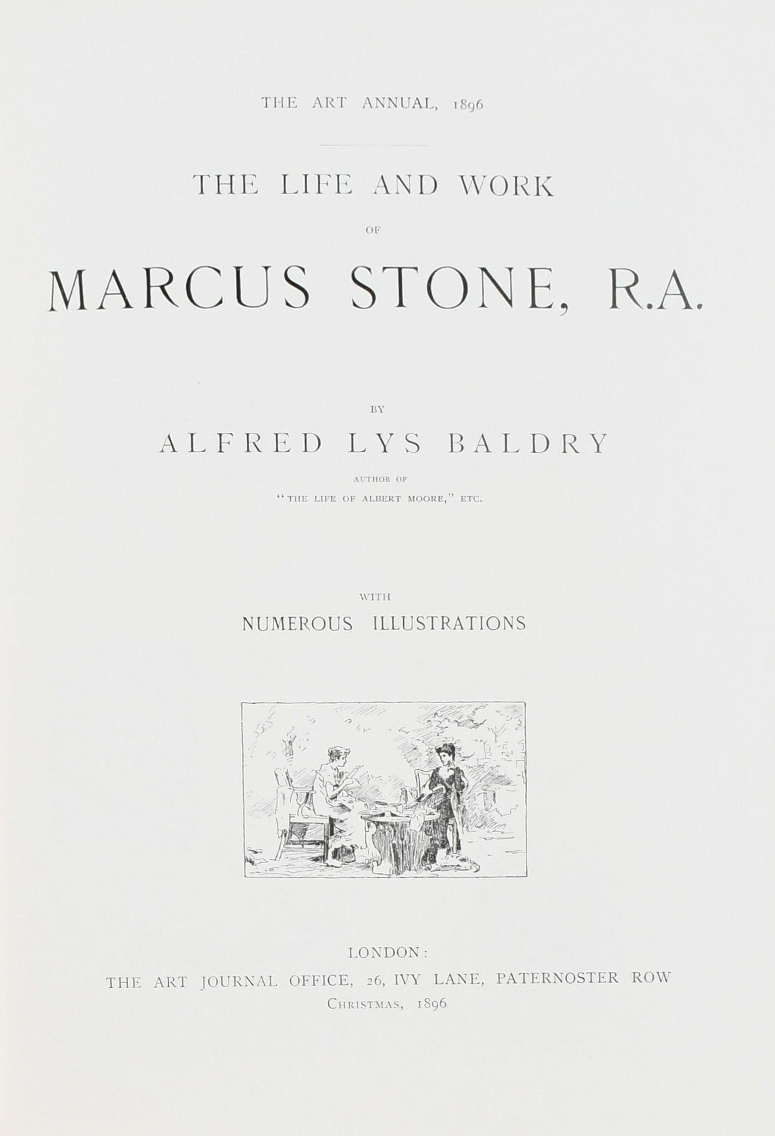 Marcus Stone | The First Love Letter | MutualArt