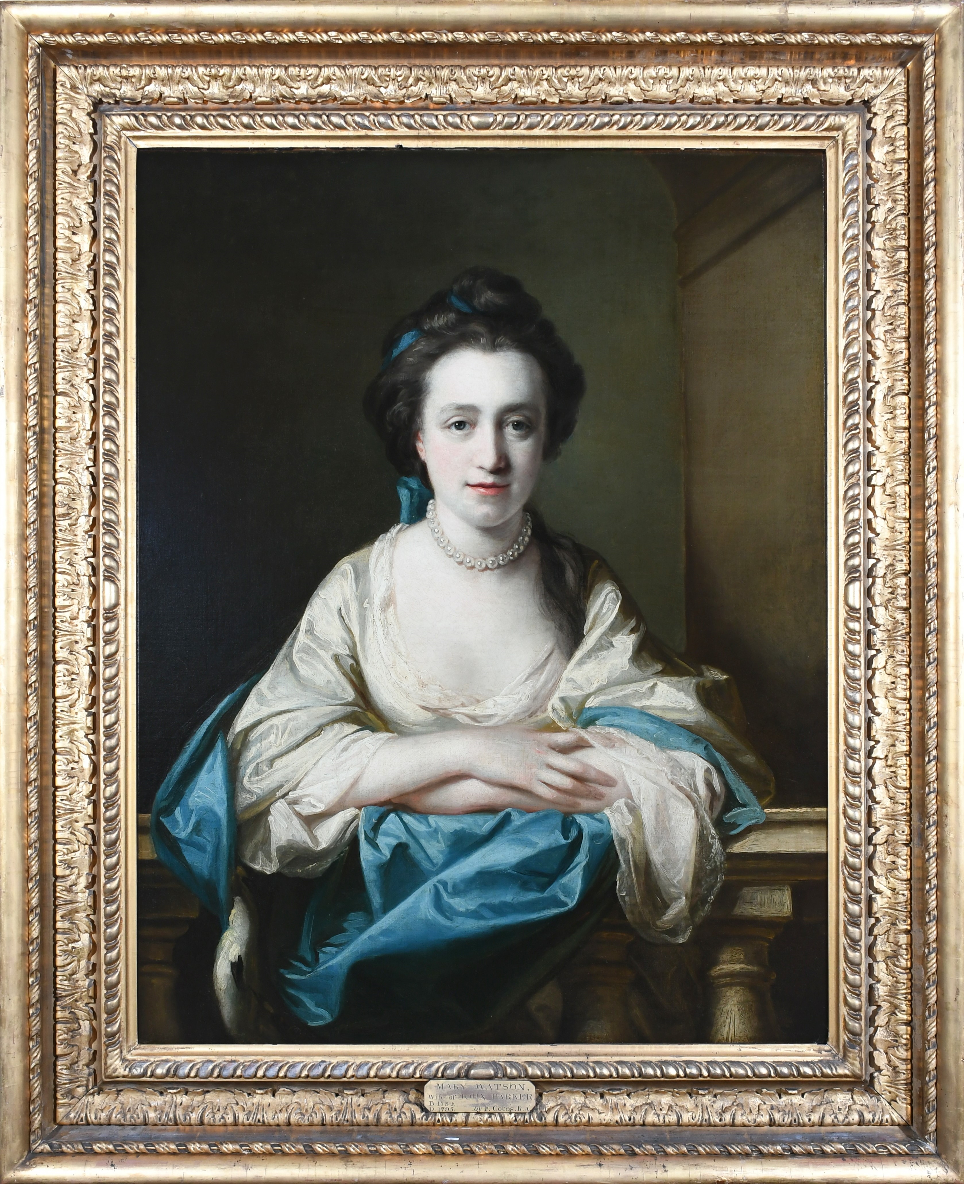 francis-cotes-portrait-of-mary-parker-n-e-watson-half-length