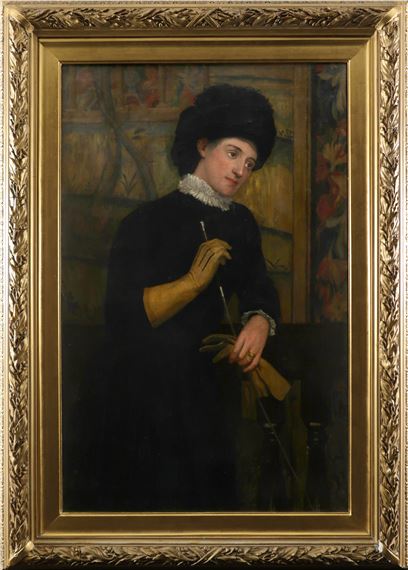 Matthew Ridley Corbet | Portrait of Annie Barbara Hannah (née Thomson ...