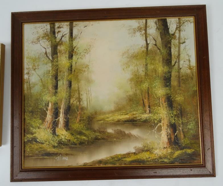 Robert Bruce Cox Two framed original oil paintings Still life