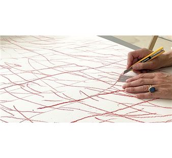 Katharina Hinsberg: Schraffen - Galerie Werner Klein