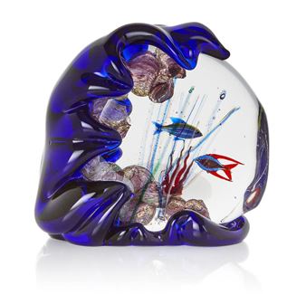 Murano 'Aquarium Glass' from the Laguna Collection - Seguso Viro