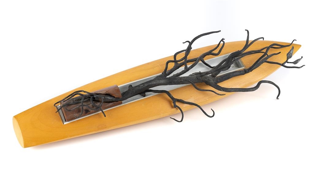 Ken Raff | Dead Tree and Canoe | MutualArt
