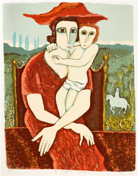 The Knight's Farewell by Shaike Snir