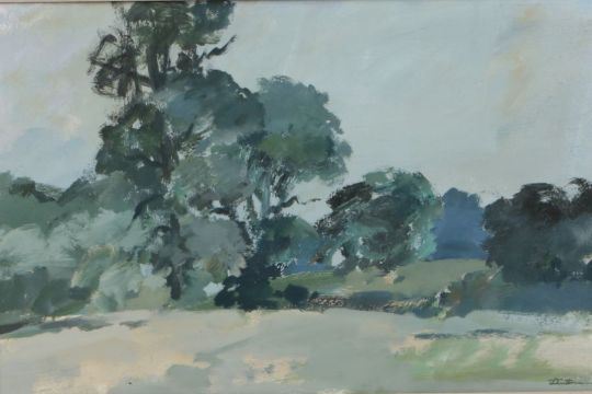 Norfolk Landscape by John Burman