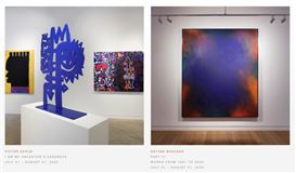 Review: Aicon Gallery Presents Colorful Victor Ekpuk and Natvar Bhavsar’s Pigments in Parallel Exhibitions