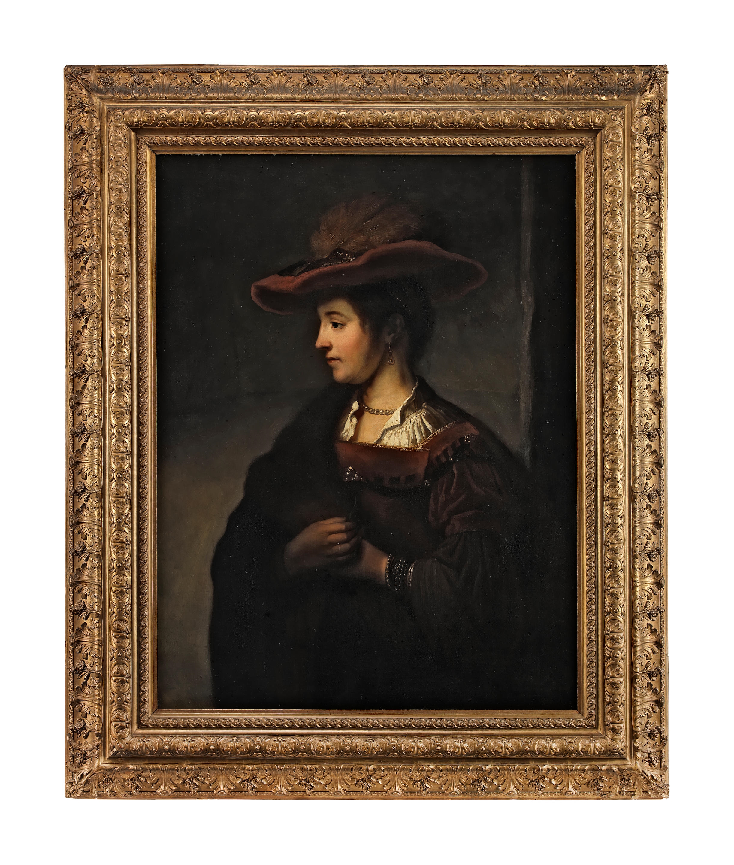 Rembrandt van Rijn | Portrait of the artist's wife, Saskia van ...