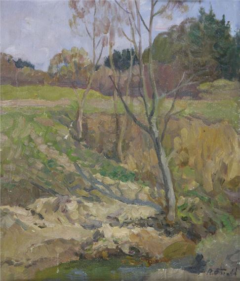 Early Spring by Petr Nikiforovich Bogachev, 1953