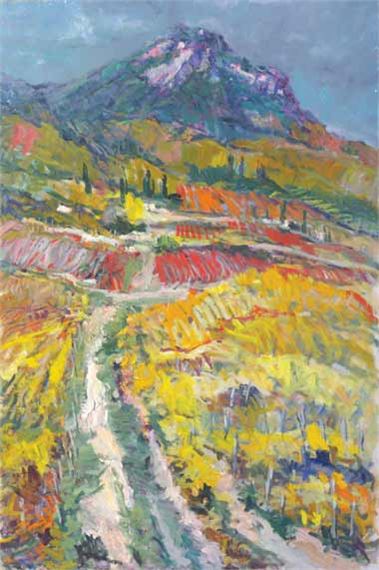 Ay-Danil Plantation by Victor Aleksandrovich Ferber, 1968