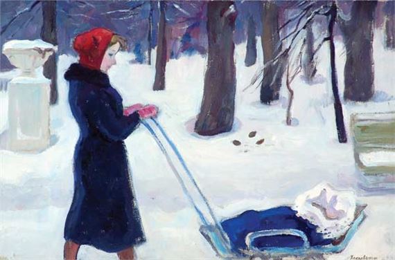Elza Davydovna Khokhlovkina | The firstling (1959) | MutualArt