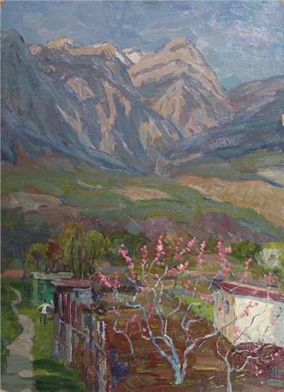 Mountain village. The Crimea