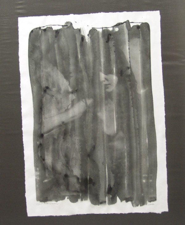 Artwork by Igor Vishnyakov, Naked, Made of color paper