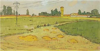 Bicyclists - Kashina Vasilevna