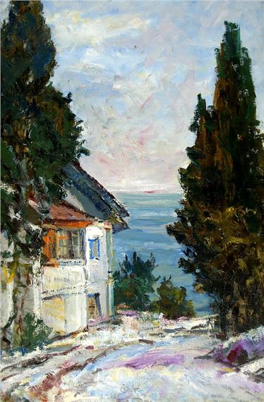 A road to the sea by Victor Aleksandrovich Ferber