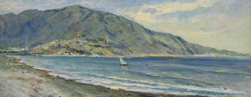 Artwork by Victor Aleksandrovich Ferber, Cove, Made of Oil on canvas