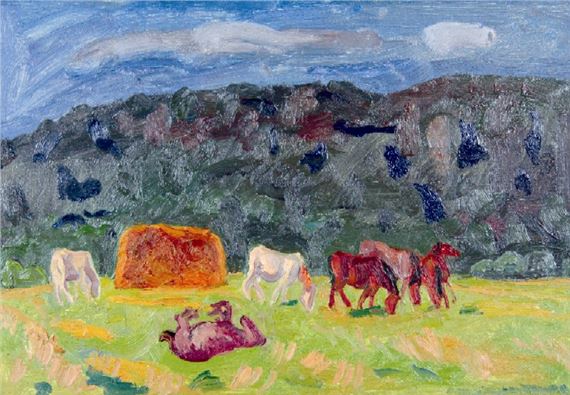 Viktor Efimovich Popkov | Horses (1970 - 1971) | MutualArt
