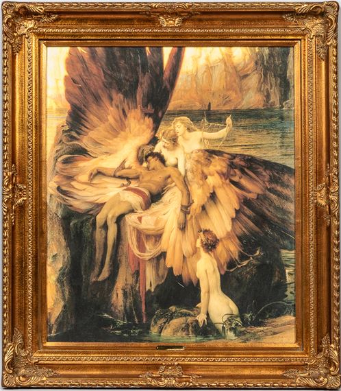 Herbert James Draper | The Fall of Icarus | MutualArt