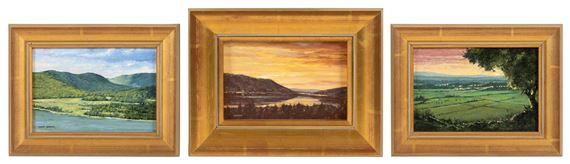 Three small landscapes: by Lance Walker, 2011