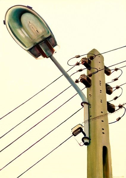 Artwork by Anna Misiak, Observers - 7, Made of Oil, Canvas,