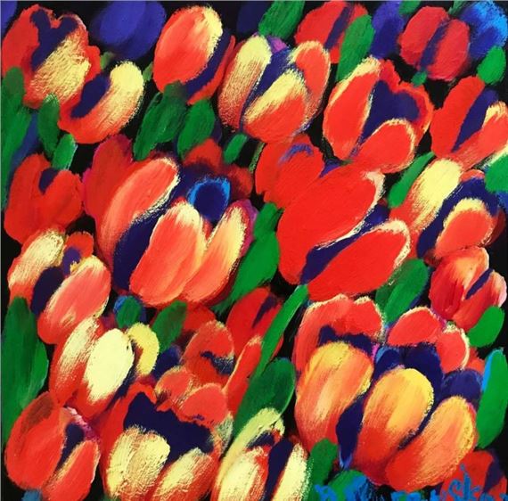 A red kiss by Beata Murawska, 2018