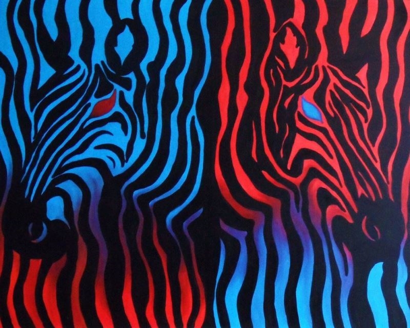 Artwork by Dominika Radomska, Mocarz VIII, Made of Oil, Canvas,