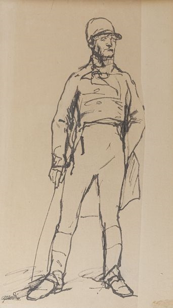 Bernard P. Naudin | Cavalier en pied | MutualArt