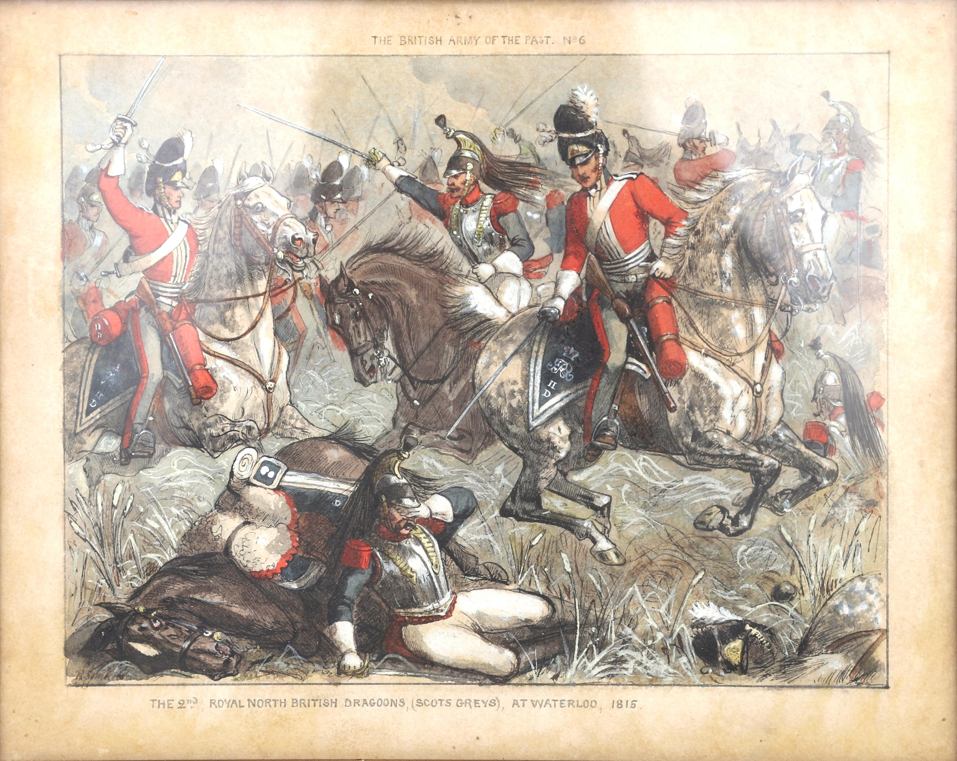 Richard Simkin | Battle of Waterloo | MutualArt