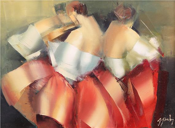 Violoniste by Georgeta Grabovschi