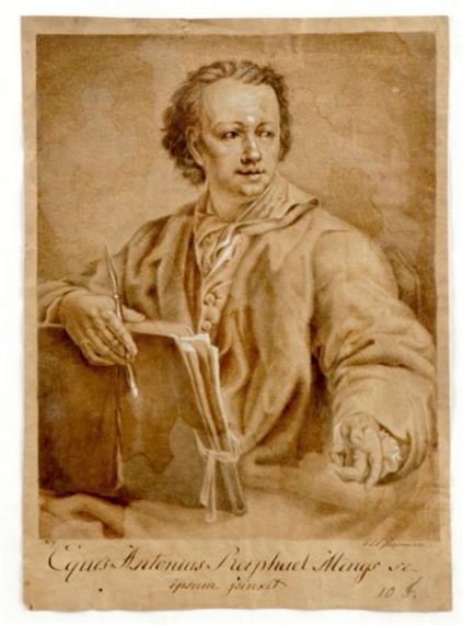 Anton Raphael Mengs Bildnis des Malers Anton Rafael Mengs (1807