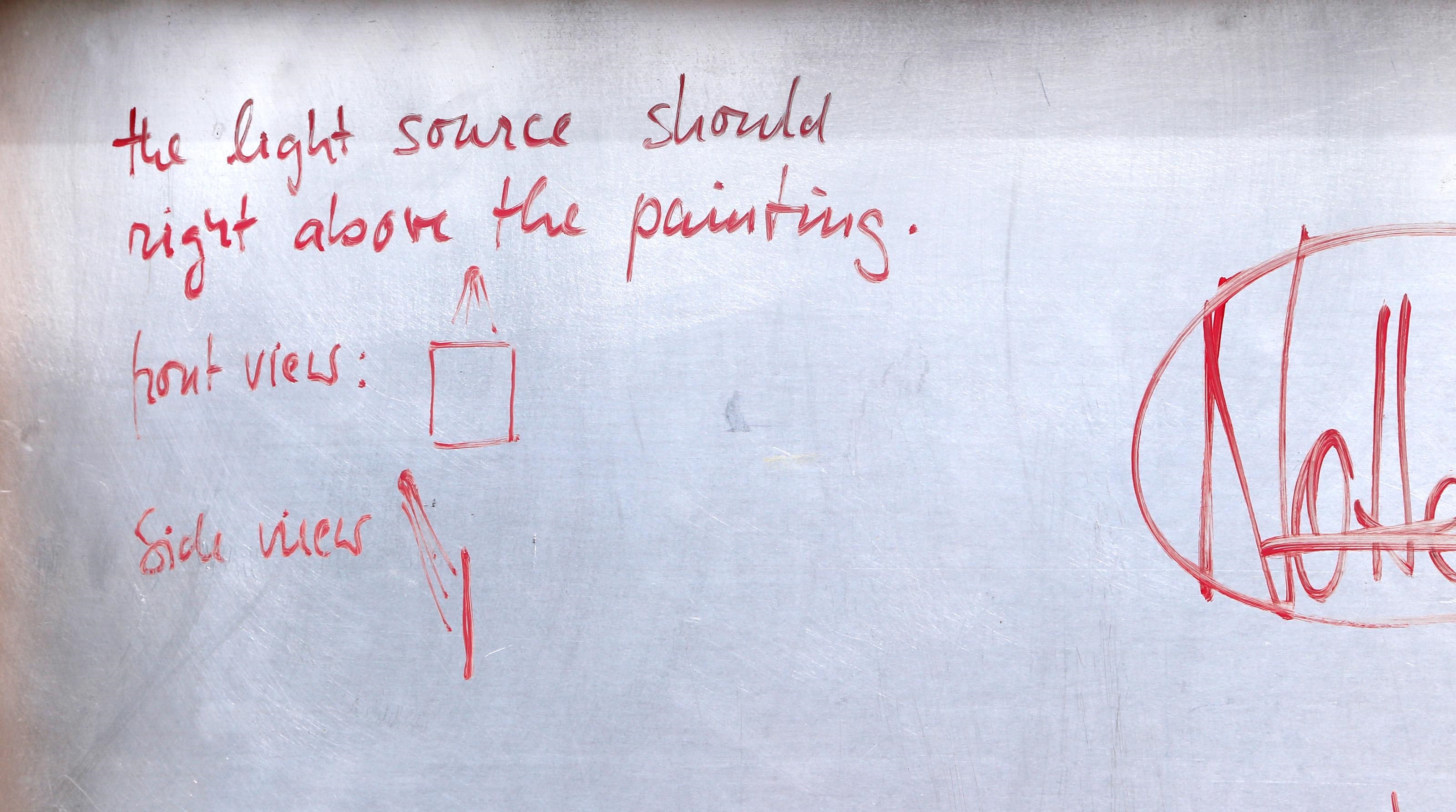 Artwork by Andreas Nottebohm, KN852, Made of Oil on Aluminum