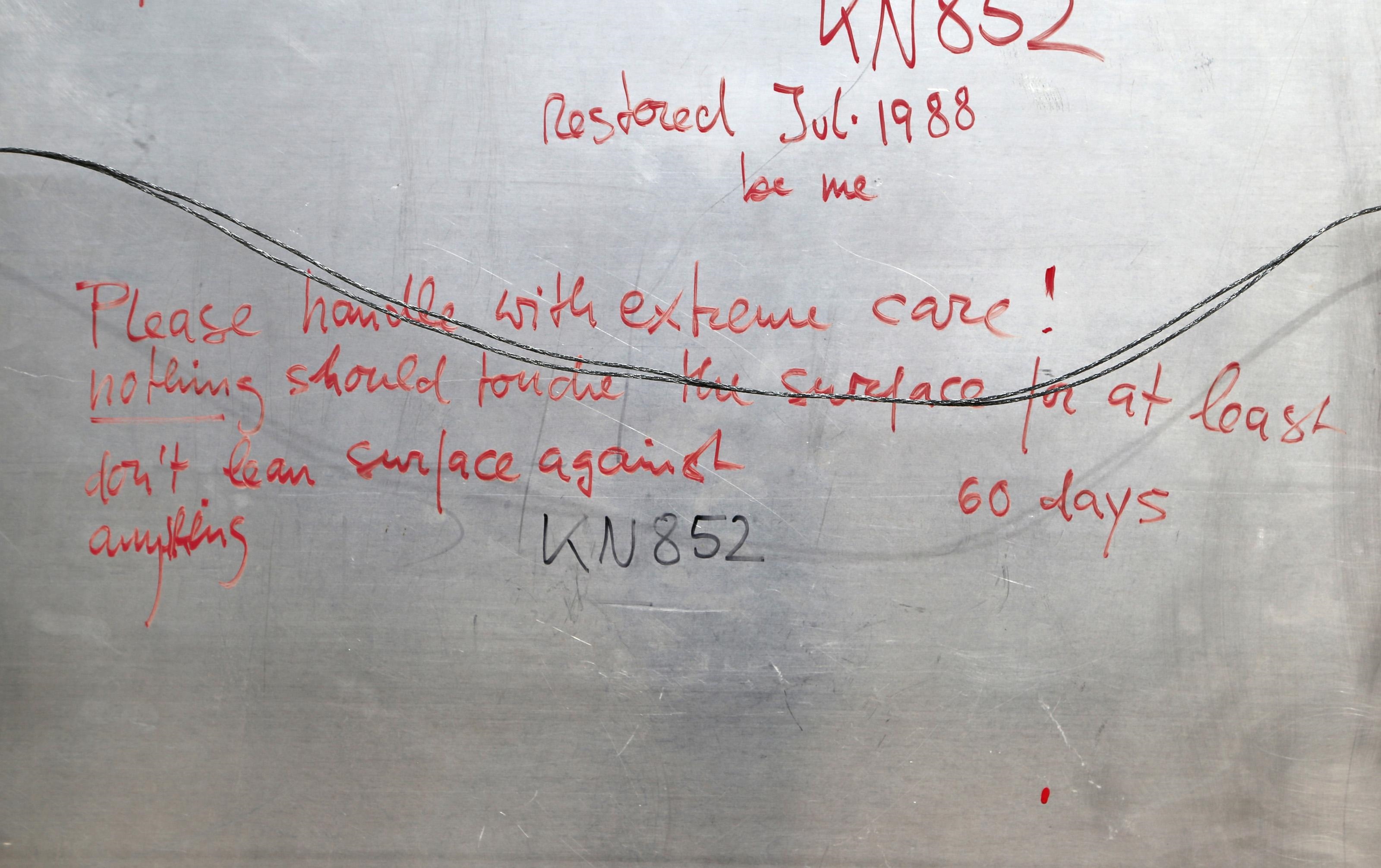 Artwork by Andreas Nottebohm, KN852, Made of Oil on Aluminum