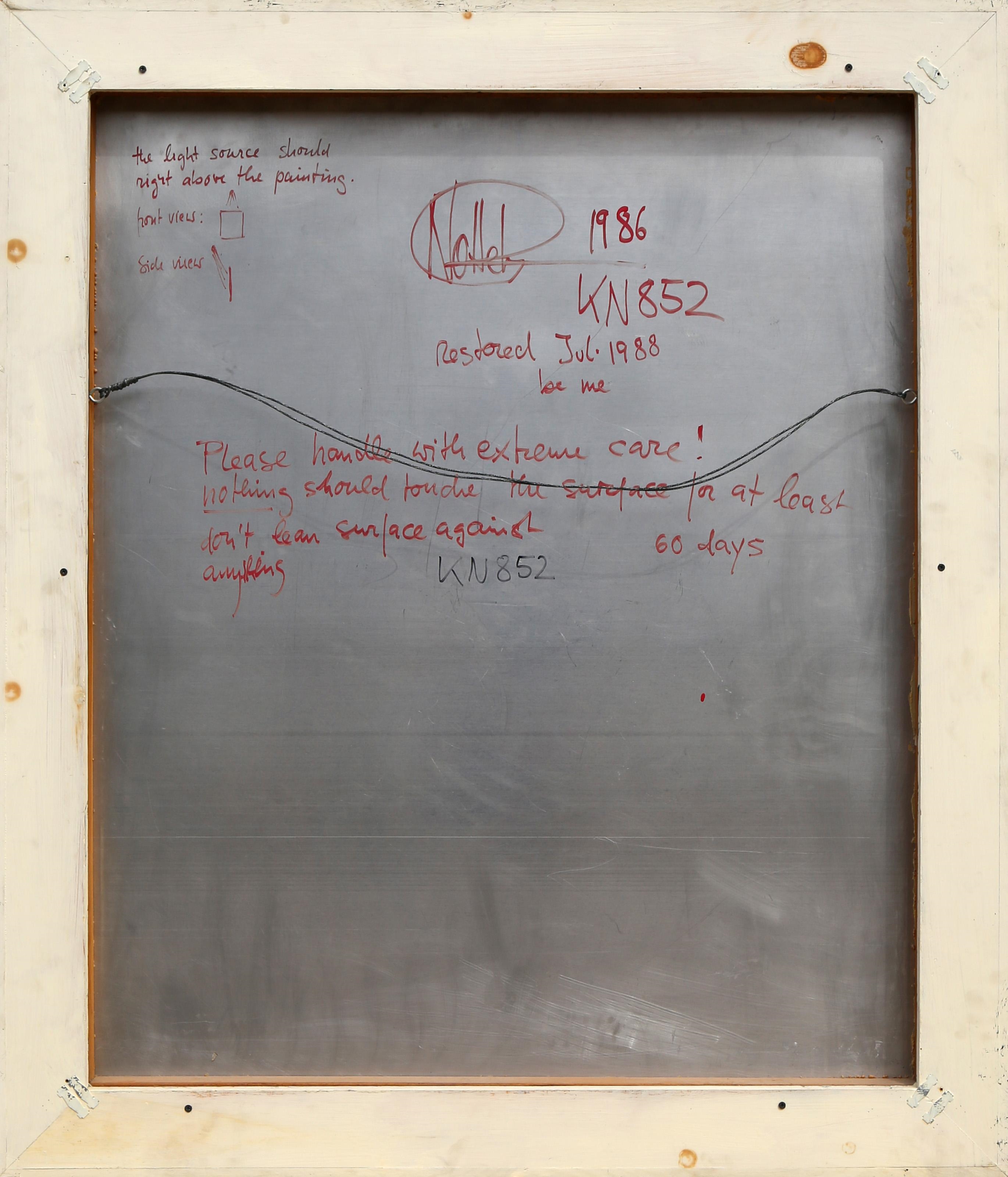 Artwork by Andreas Nottebohm, KN852, Made of Oil on Aluminum