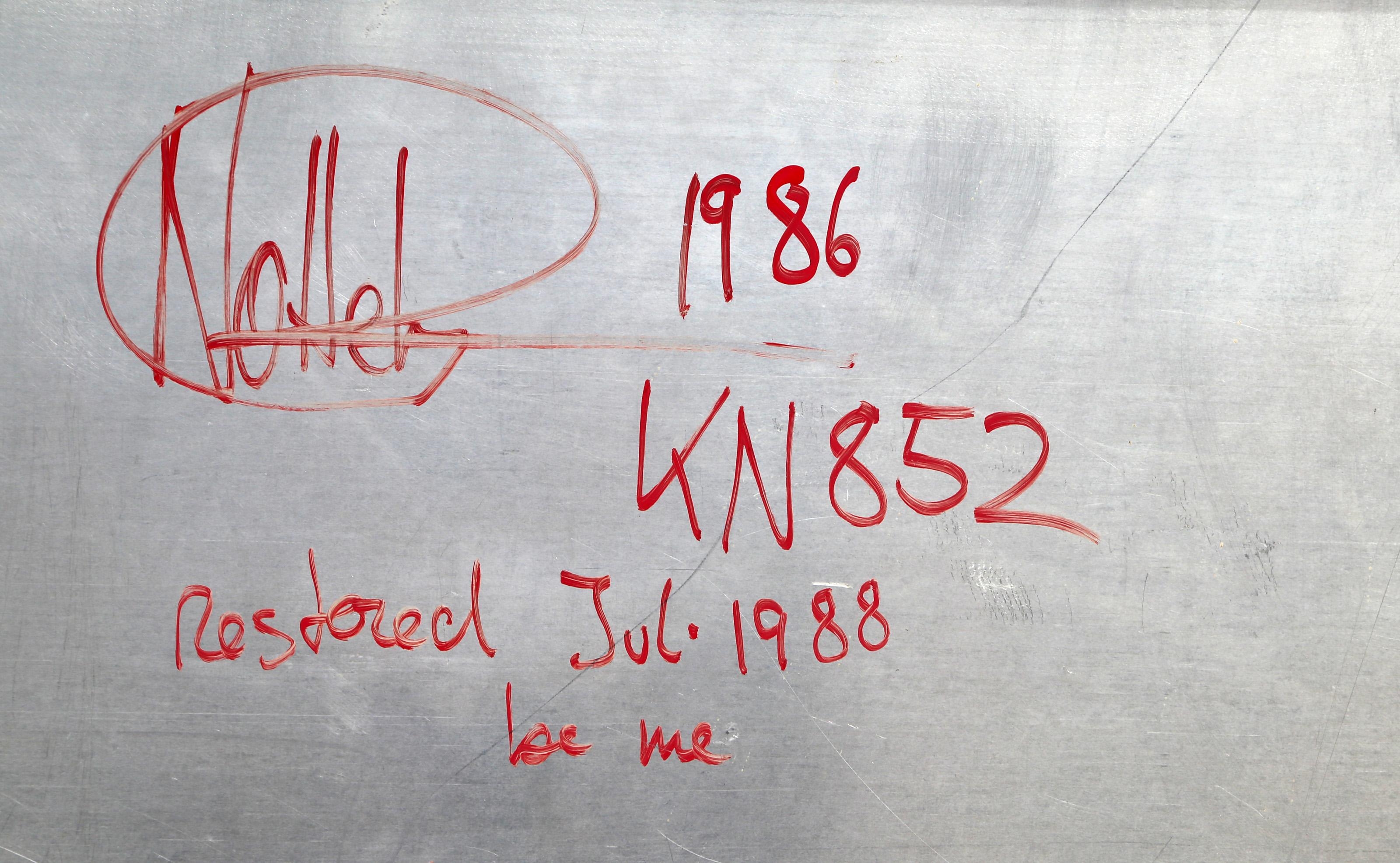 Artwork by Andreas Nottebohm, KN852, Made of Oil on Aluminum