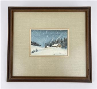 Montana Watercolor Painting - Ruth Alair