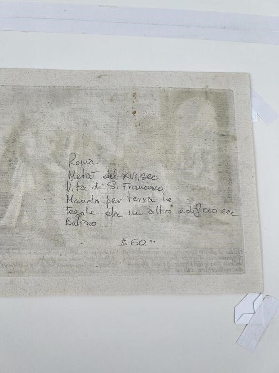 Artwork by Otto van Veen, St Francis Book Engraving, Made of Engraving