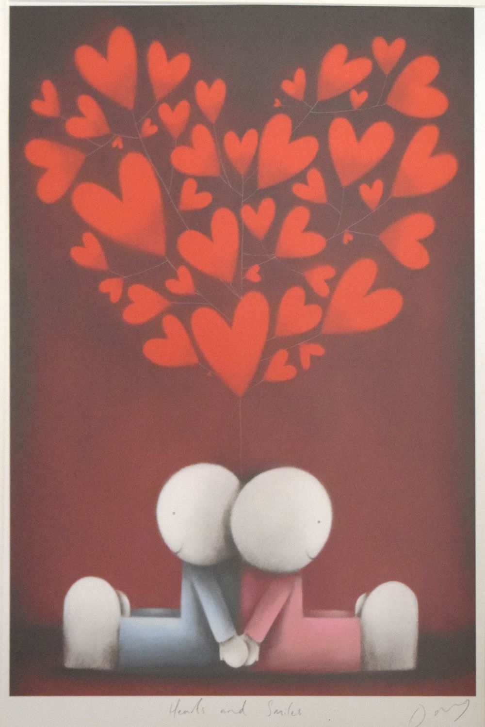 Doug Hyde 'Hearts & Smiles MutualArt