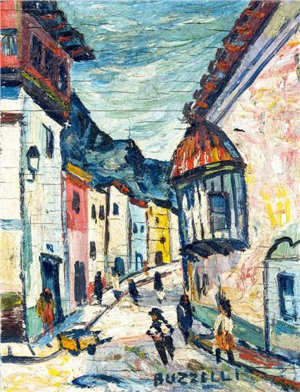 Cityscape by Joseph Anthony Buzzelli