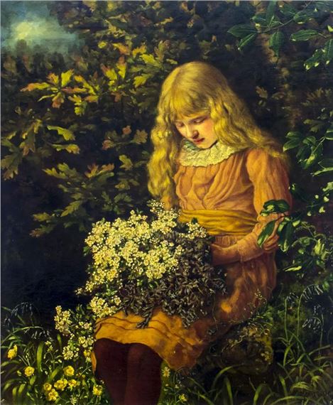 Picking Wild Flowers by William H. Snape