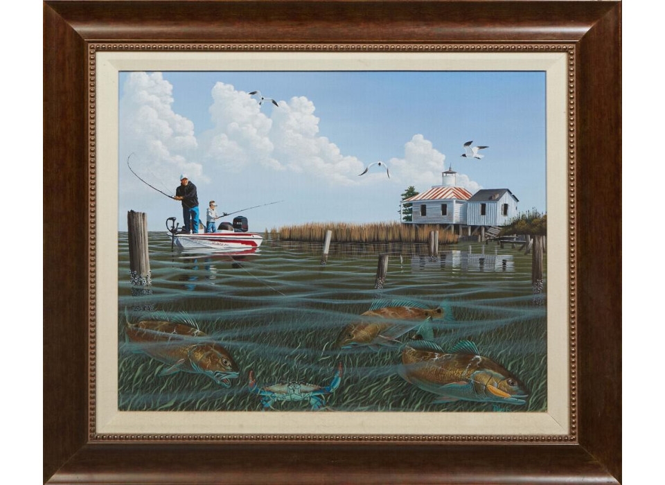 John Akers Fisherman's Paradise (21) MutualArt