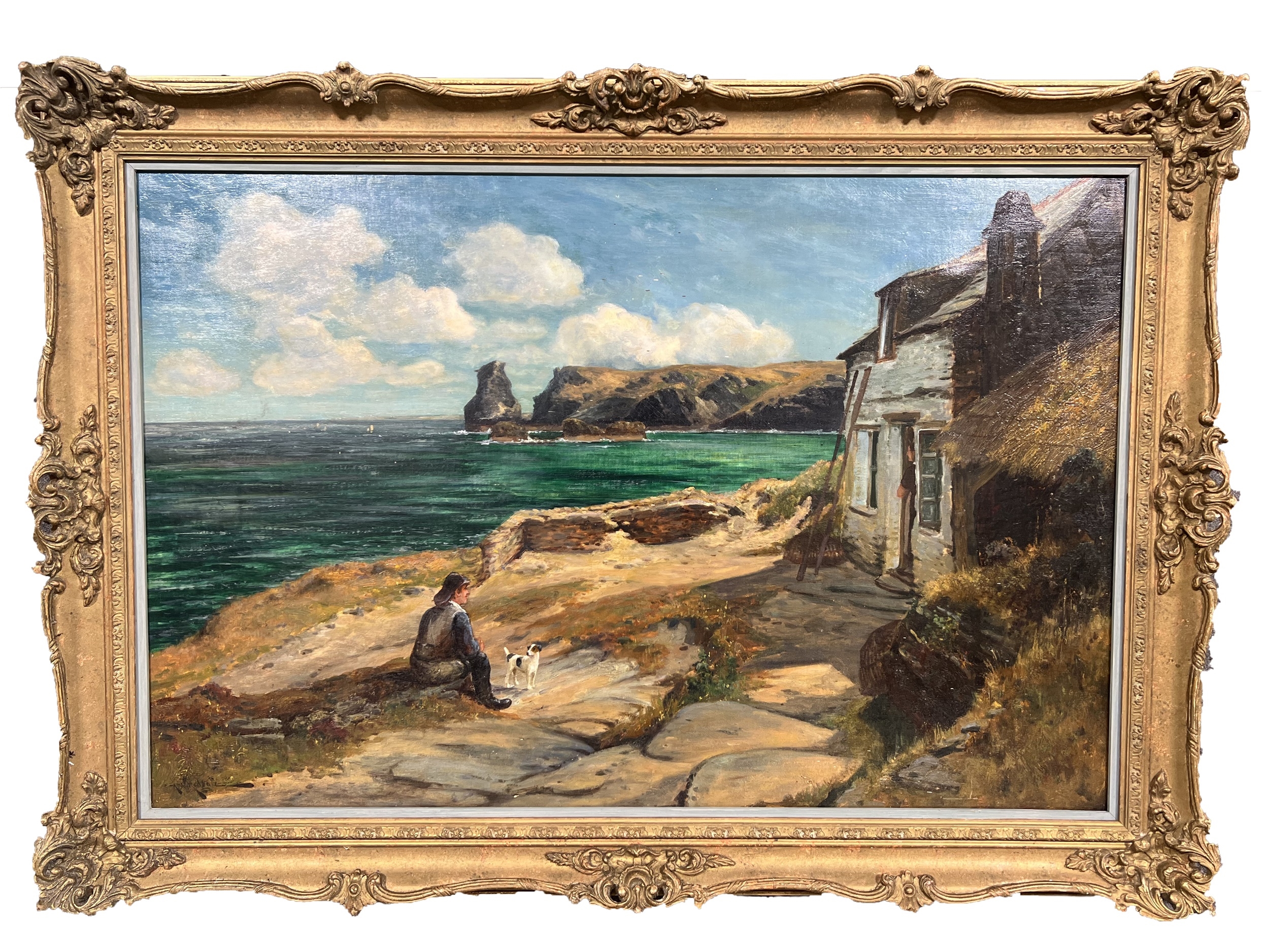 Arthur William Redgate | Cornish coastal scene | MutualArt