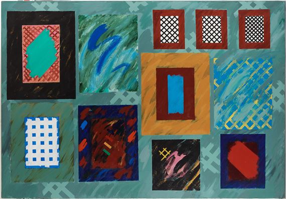 The Collection by William Tillyer, executed 1978