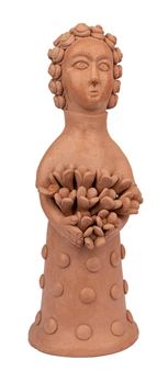 Senhora com Flores - Manuel Borges da Silva