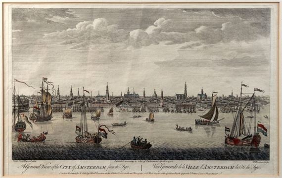 General View of the City of Amsterdam from the Tye - Peter van Ryne