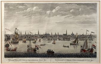 General View of the City of Amsterdam from the Tye - Peter van Ryne