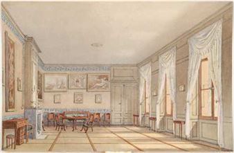 Bourgeois interior - Alexandre-félix Alméras